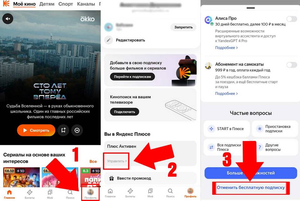 Как отвязать Кинопоиск от различных сервисов