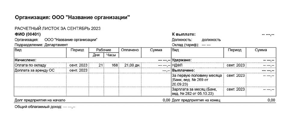 Как правильно рассчитать заработную плату за месяц