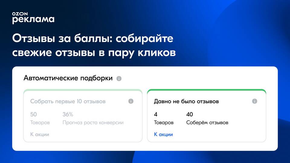Отзывы за баллы на Ozon для продавцов: как это работает