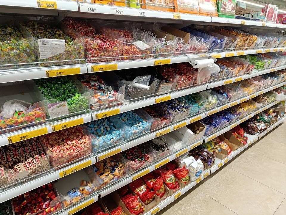 Стоимость маршмеллоу в магазинах