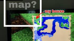 Как открыть карту в игре Minecraft в Аксон