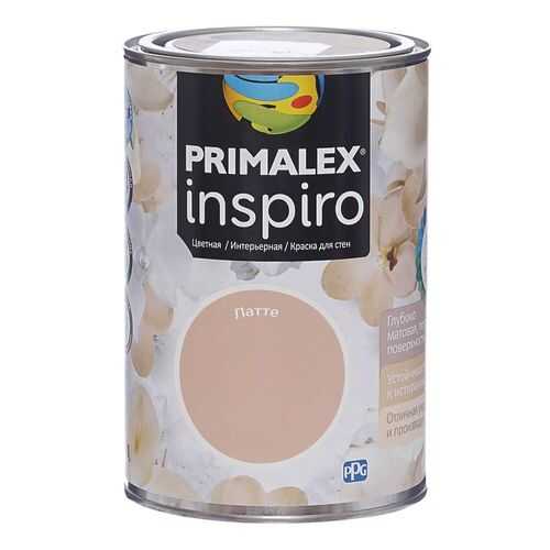 Краска для внутренних работ Primalex Inspiro 1л Латте, 420120 в Аксон