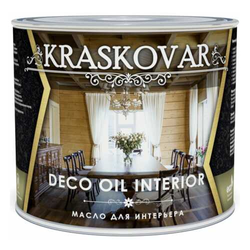 Масло для интерьера Kraskovar Deco Oil Interior Вишня 2,2л в Аксон