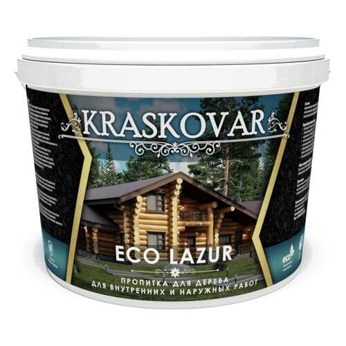 Пропитка для дерева Kraskovar Eco Lazur Фисташковый 0,9 л в Аксон