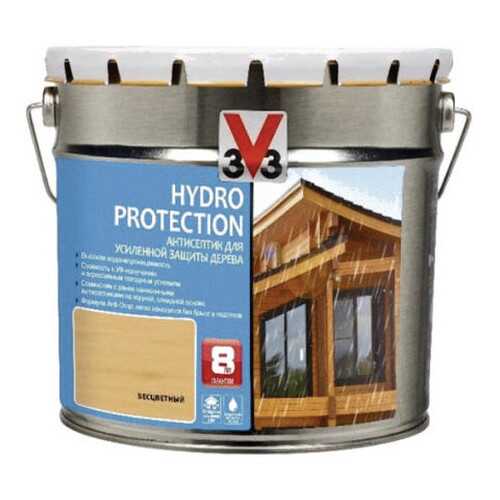 Пропитка для дерева V33 HYDRO PROTECTION полуглянец Каштан 2,5л. в Аксон