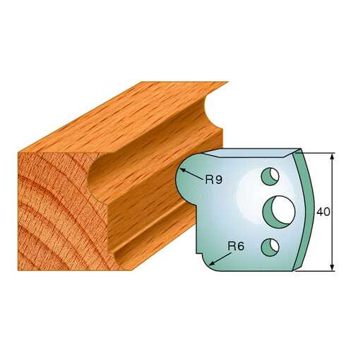 Комплект из 2-х ножей 40x4 SP CMT 690.055 в Аксон