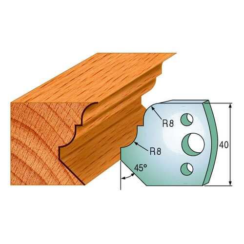 Комплект из 2-х ножей 40x4 SP CMT 690.073 в Аксон