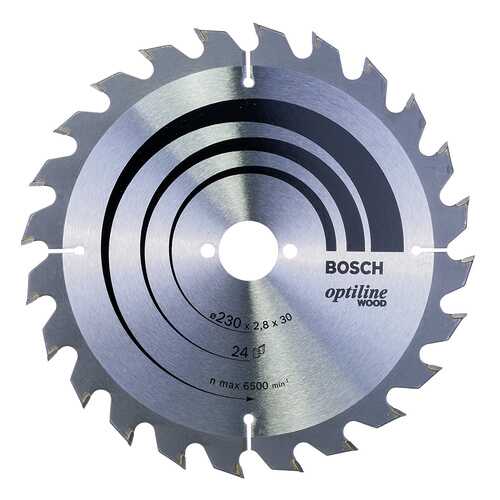 Диск по дереву Bosch STD WO 230x30-24T 2608640627 в Аксон