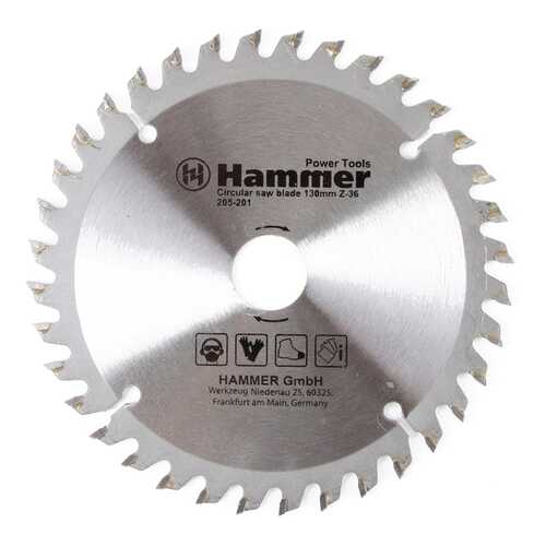 Диск по ламинату для дисковых пил Hammer Flex 205-201 CSB PL (30672) в Аксон