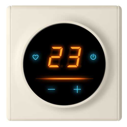 Терморегулятор OneKeyElectro c WiFi ОКЕ-20 для теплого пола, цвет бежевый 2244387 в Аксон