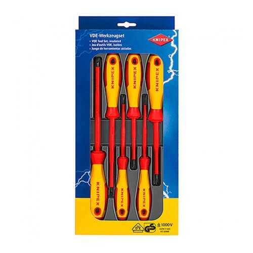 Набор отверток KNIPEX kn-002012v01 6 предметов 610 г в Аксон