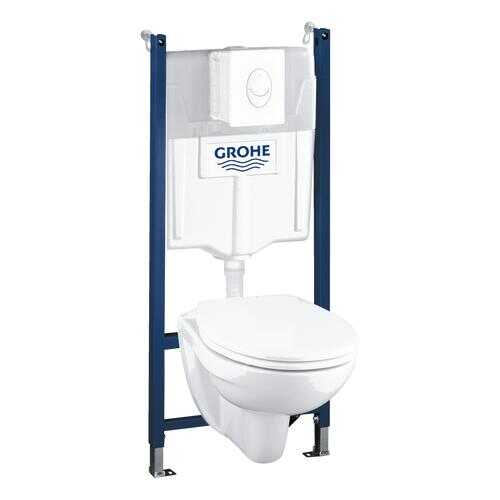 Инсталляция для унитаза GROHE Rapid SL Solido 39117000 набор 5-в-1 в Аксон